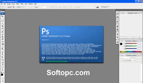 Adobe Photoshop CS3 Portable Free Download.